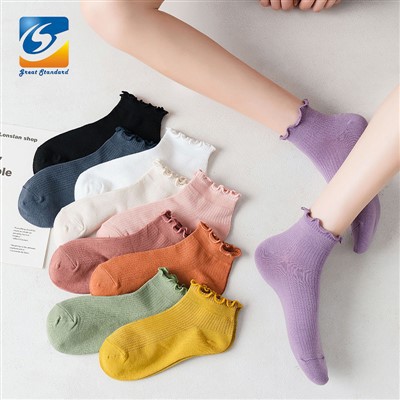 Ruffles Ankle Spring Summer Wear Socks