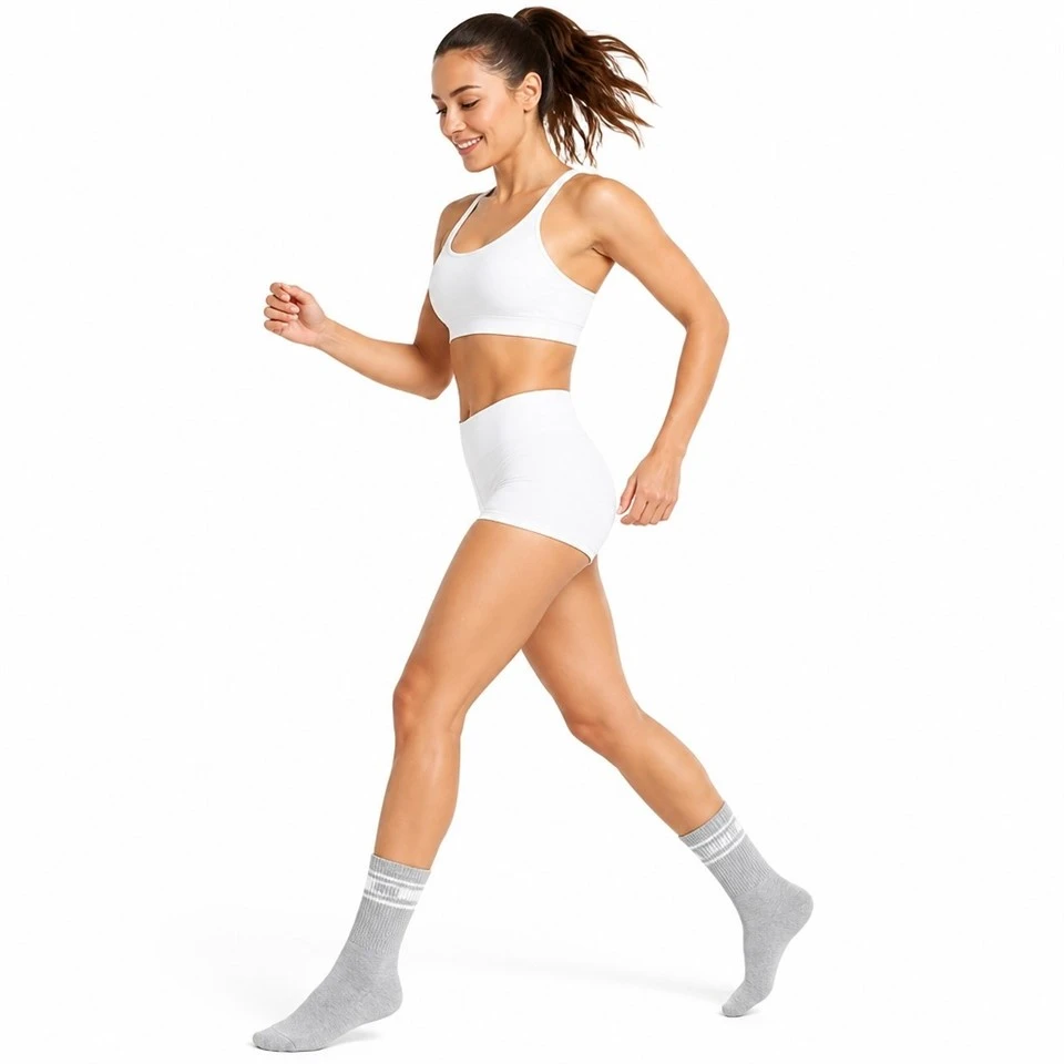 100% Cotton Breathable Knitted Sports Socks suppliers