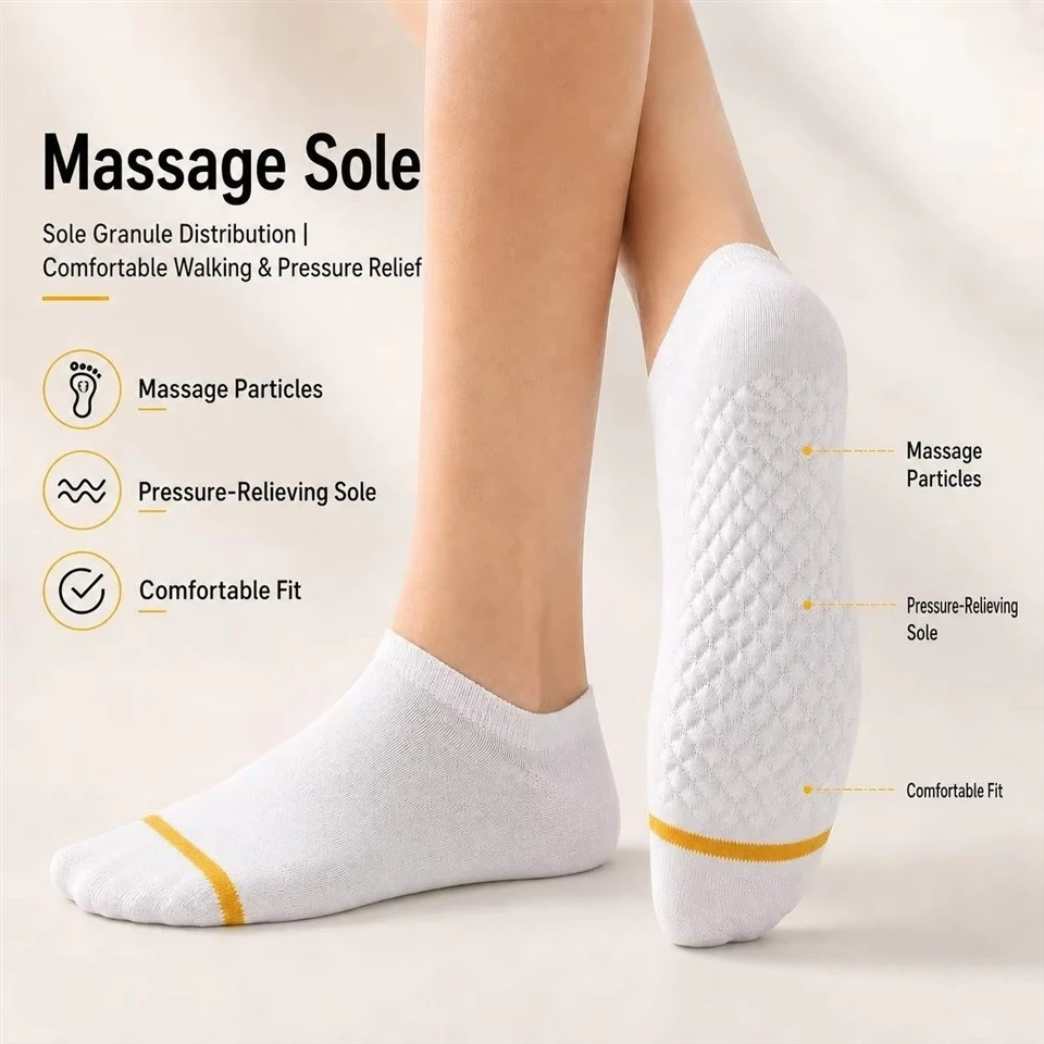 Antibacterial Odor Control Non Slip Moisture Sports Short Socks best