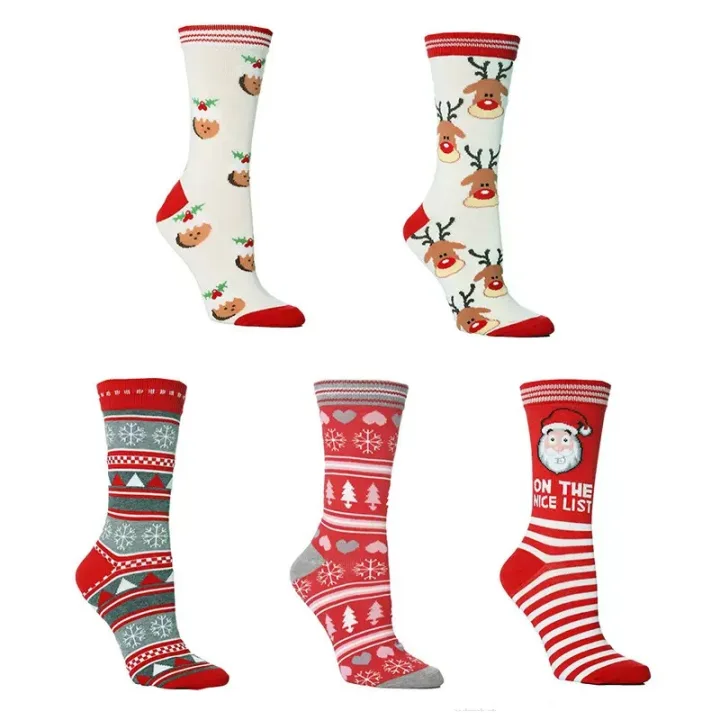 Christmas Custom Cotton Socks