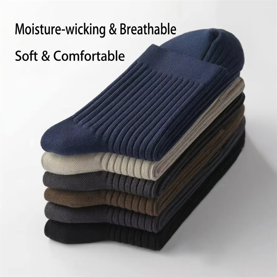 Cotton Business Men's Crew Socks suppliers
