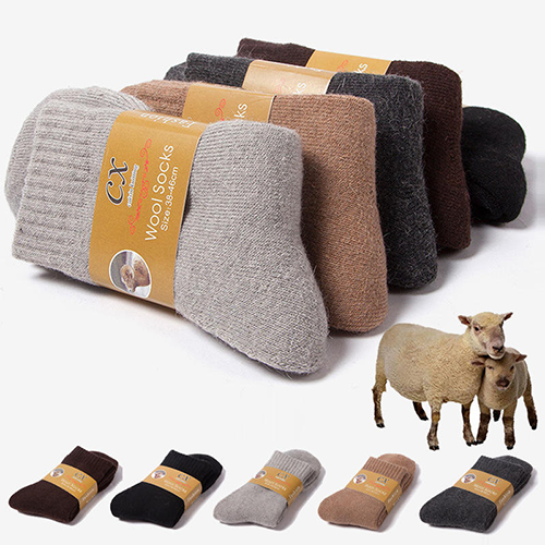 Custom Wool Crew Socks