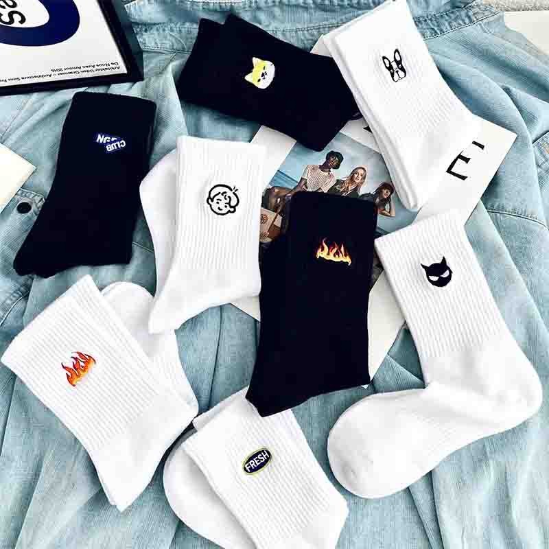Designer Style Heart OEM Wholesale Sports Socks factory