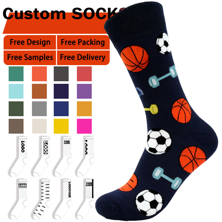 High Quality Breathable Bamboo Socks Customizable