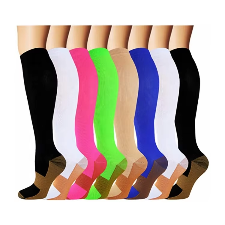 Knee High Professional 20-30Mmhg Compression Socks Nurse