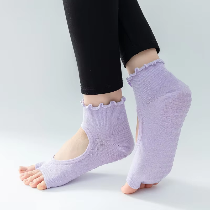 Non Slip Ankle Plain Anti Slip Yoga Grippy Socks best