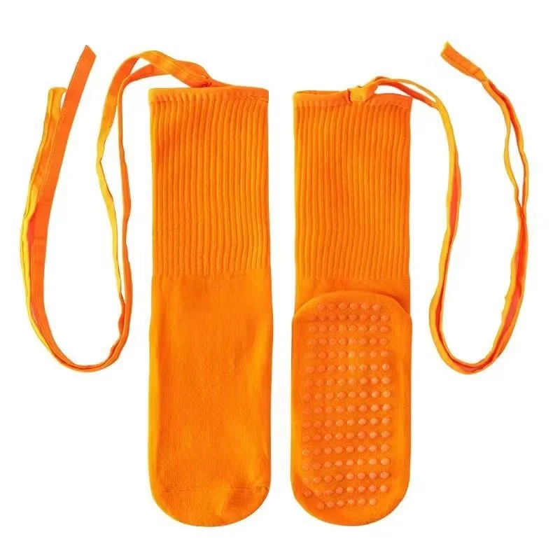 Non-Slip Pilates Mushroom Ruffle Trim Anti-Skid Grip factory