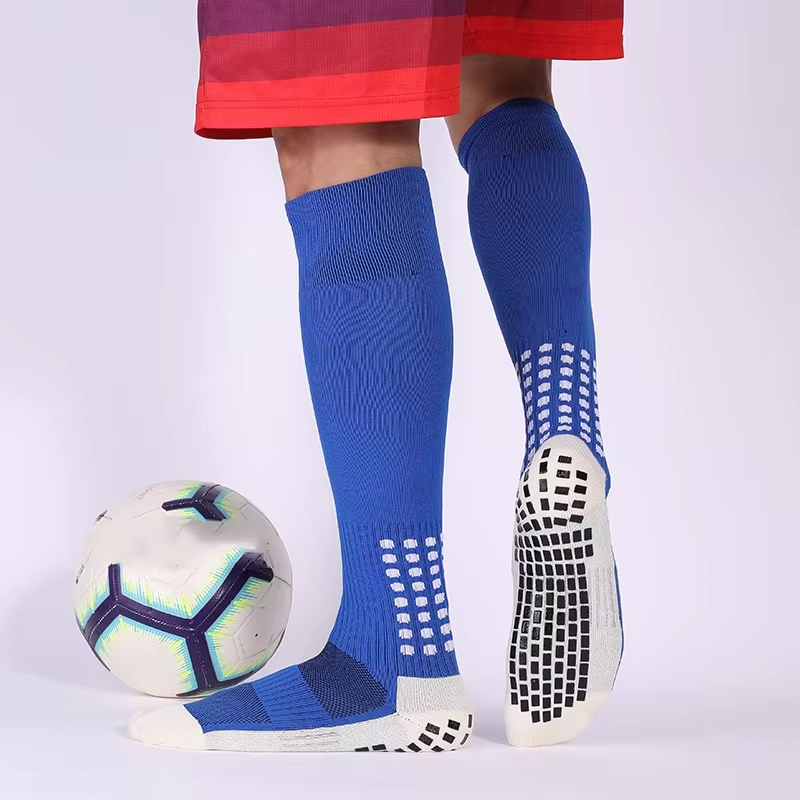 European Style Anti-Slip Knee-High Football Socks high quality