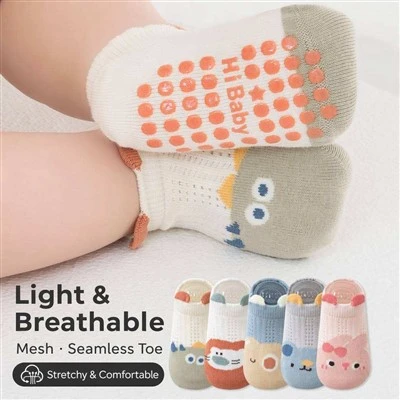 Breathable Cotton Sports Kids Cute Socks Breathable