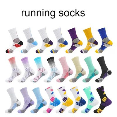 Breathable Crew Running Socks