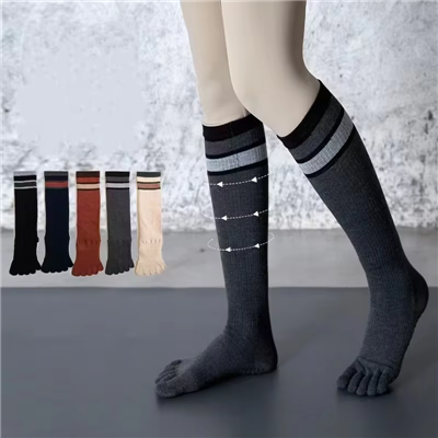 Grip Knee High Anti Slip Yoga Pilates Socks