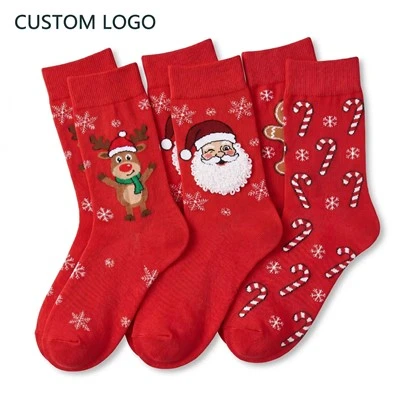 Comfortable Professional Festival Sublimation Crew Socks