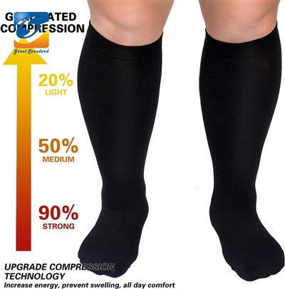 Compression Socks With Plus Size Adult
