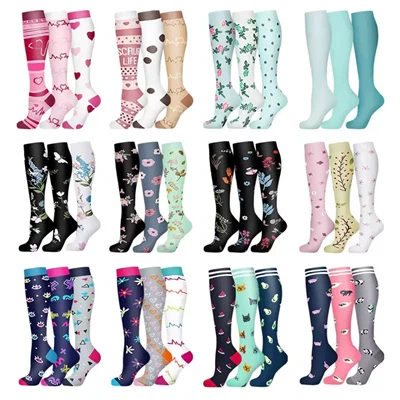 Custom Bamboo Knee High Compression Socks