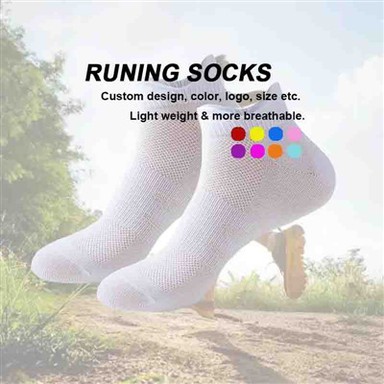 Customized Cycling Training Compression Running Socks