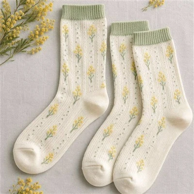 Fresh Style Colorful Pattern Socks