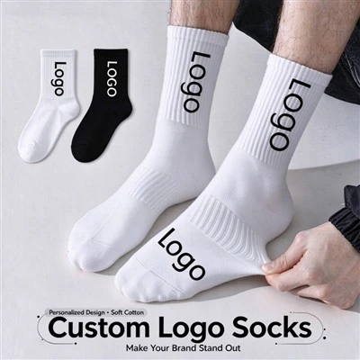 Good Quality Custom Logo Crew Socks