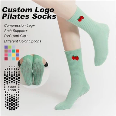 High Quality Custom Logo Anti Slip Socks