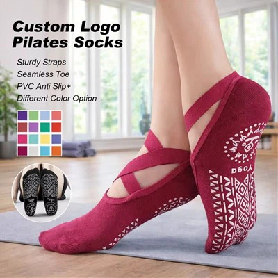 Non-slip Indoor Fitness No Show Yoga Socks