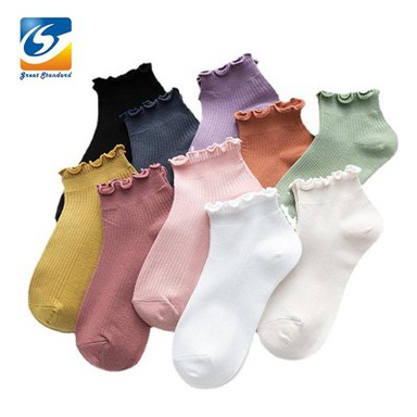 Ruffle Socks Womens