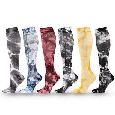 Tie-dye Knee High Socks