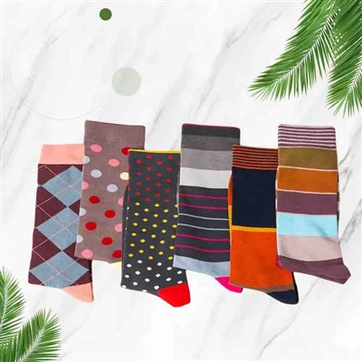 Wholesale Colorful Fashion Bamboo Crew Socks