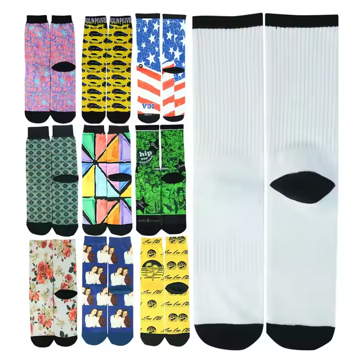 Sublimation Blank Socks