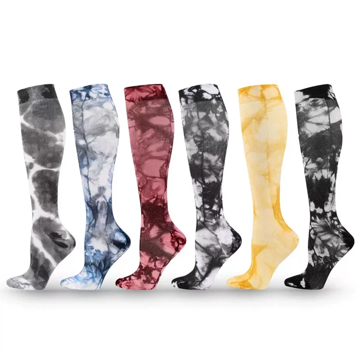 Tie-dye Knee High Socks