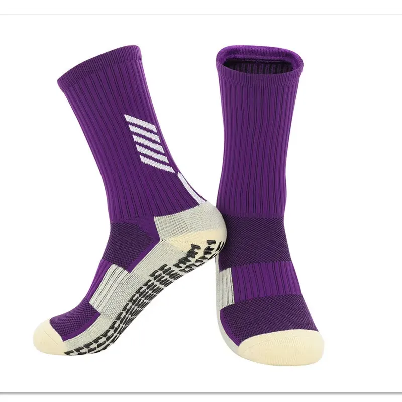 Wholesale Compression Slip Anti Slip Soccer Football Grip Socks high quality